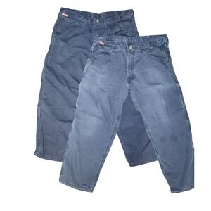 Big Bill FR Flame Resistant Work Pants Navy‎ Blue Size 40x29 NFPA 2112